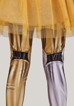 Kid's Star Wars C3PO Costume Dress Alt 2