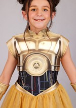 Kid's Star Wars C3PO Costume Dress Alt 3