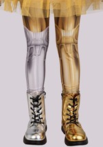 Kid's Star Wars C3PO Costume Dress Alt 5