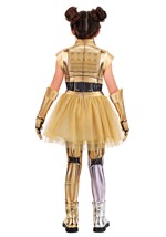 Kid's Star Wars C3PO Costume Dress Alt 7