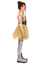 Kid's Star Wars C3PO Costume Dress Alt 9