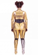 Plus Size Star Wars C3PO Womens Costume Alt 1