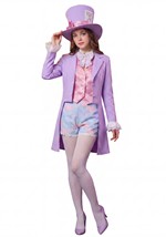 Women's Perfectly Pastel Mad Hatter Costume Alt 2