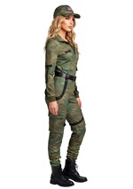 Camo Commander Womens Costume Alt 3