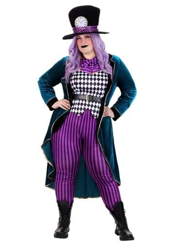 Plus Size Panache Pride Mad Hatter Womens Costume