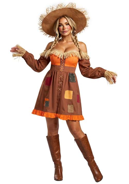 Perfectly Patched Scarecrow Womens Costume