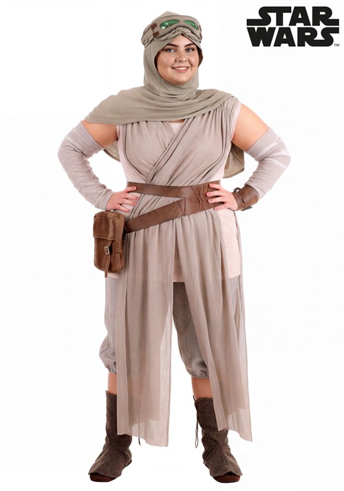 Plus Size Premium Star Wars Rey Costume