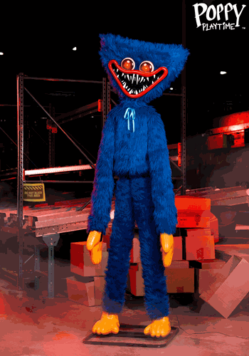 Animatronic Poppy Playtime Huggy Wuggy Decoration