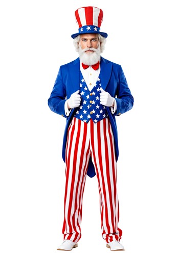 Iconic Uncle Sam Mens Costume