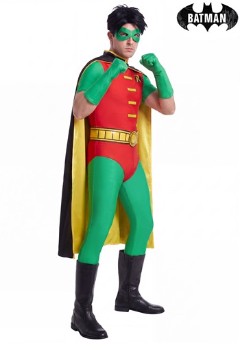 Mens DC Comics Robin 1990s Costume