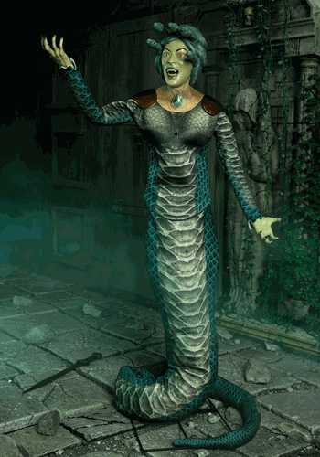 6FT Animatronic Monstrous Medusa Decoration