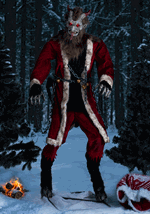 Animatronic Krampus Decoration
