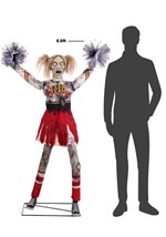 Animatronic Dead Squad Debbie Zombie Cheerleader Alt 7