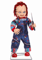 3.5FT Universal LED Scarred Chucky Animated Decoration gif