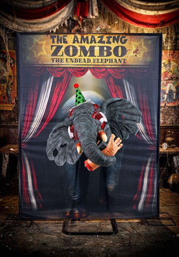 3FT Actormatronic Zombo the Undead Elephant Decoration