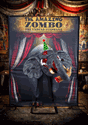 3FT Actormatronic Zombo the Undead Elephant Decoration