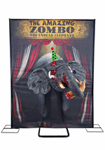 Actormatronic Zombo Undead Elephant Decoration Alt 1