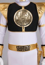 Mens Power Rangers Premium White Ranger Costume Alt 6