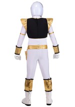 Mens Power Rangers Premium White Ranger Costume Alt 2