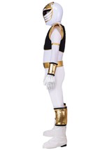 Mens Power Rangers Premium White Ranger Costume Alt 3