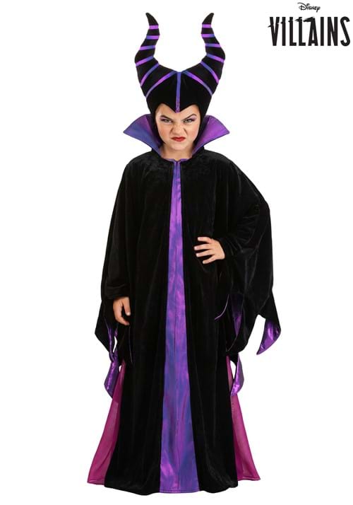 Classic Maleficent Girls Costume