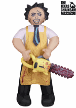 8FT Inflatable Leatherface Decoration Alt 2