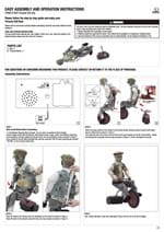 2.5FT Animatronic Wheels McGee the Tricycle Doll Decoration 