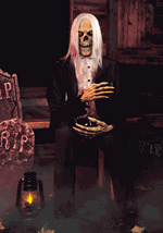 4.8 Ft. Grabby Gutfried the Seated Zombie Animatro Alt 5