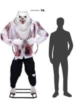 7FT Howling White Werewolf Halloween Animatronic Decor Alt 7