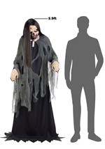 5.9FT Animatronic Lumbering Lady Zombie Decoration Alt 5