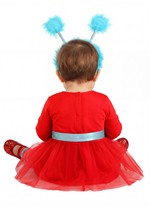 Girls Infant Dr Seuss Thing 1 2 Costume Alt 1