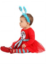 Dr. Seuss Thing 1 & 2 Infant Girls Costume Alt 2