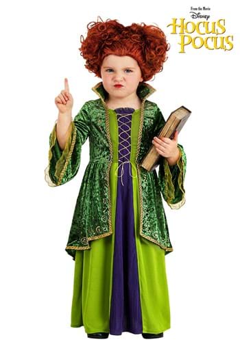 Girls Toddler Disney Winifred Sanderson Deluxe Costume