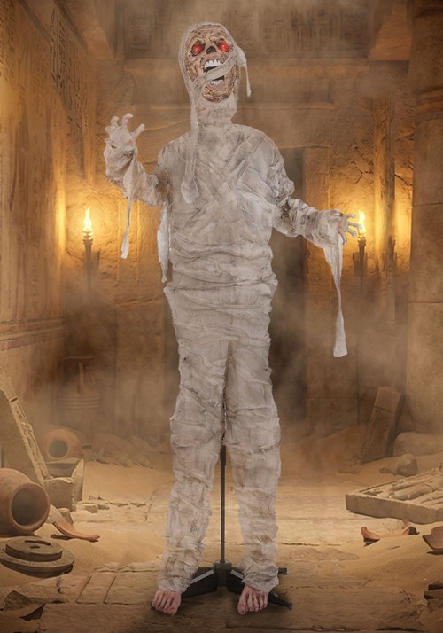 Animatronic Malunhotep the Bound Mummy Decoration