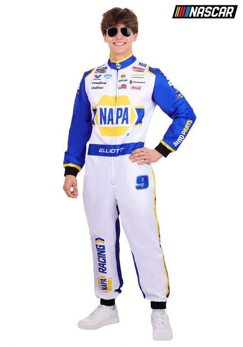 Mens NASCAR Chase Elliott 2026 NAPA Uniform Costume