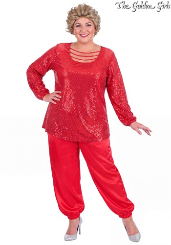 Plus Size Golden Girls Blanche Devereaux Costume