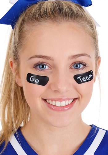 Athlete Eye Black Stickers Costume Accessory