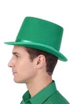 Lucky Green Top Hat Adult Accessory Alt 3