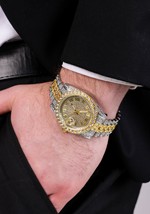 Golden Bling Costume Accessory Watch Alt 2