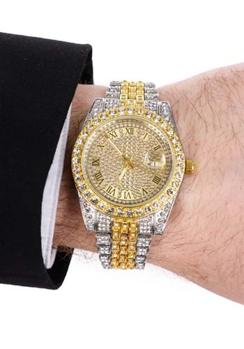 Golden Bling Costume Accessory Watch