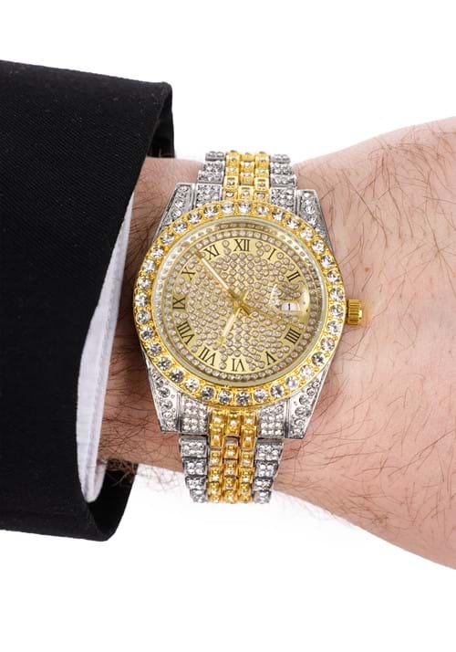 Golden Bling Costume Accessory Watch