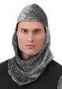 Adult Knight Faux Costume Chainmail Hood