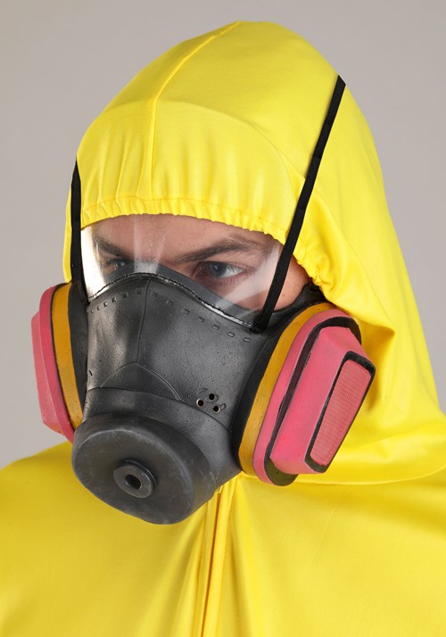Adult Classic Hazmat Costume Accessory Mask