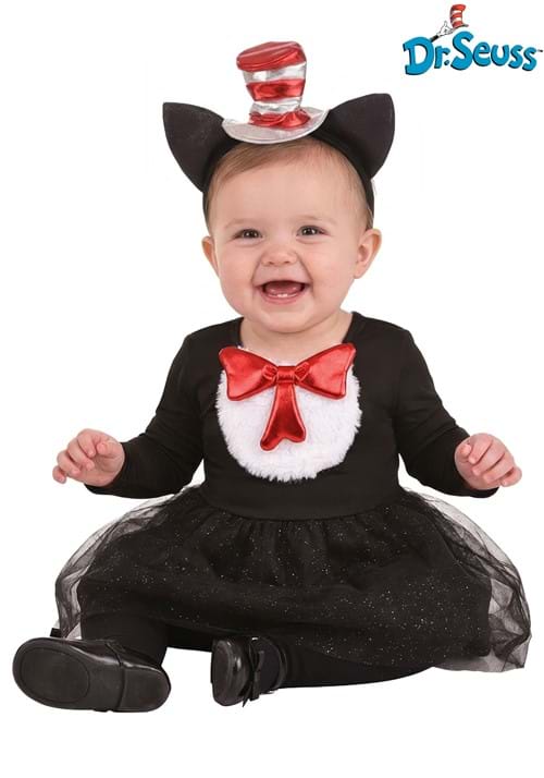 Girls Infant Cat in the Hat Costume
