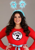 Plus Size Dr Seuss Thing 1 2 Womens Costume Alt 4