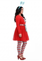 Plus Size Dr Seuss Thing 1 2 Womens Costume Alt 3