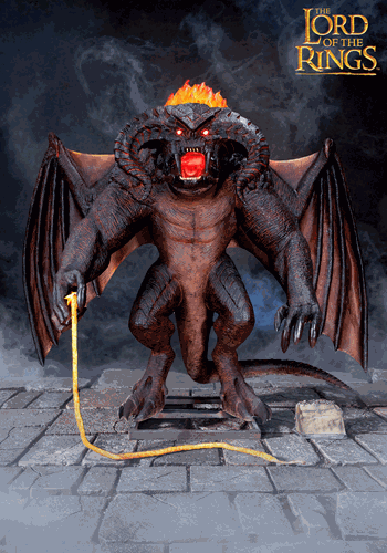 Animatronic Lord of the Rings Balrog Decoration