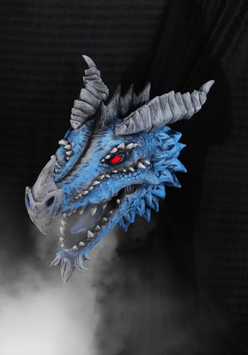 3FT Actormatronic Blue Dragon's Head Decoration