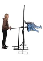 3FT Actormatronic Blue Dragon's Head Decoration Alt 5