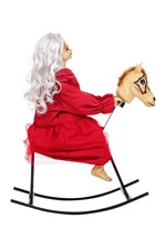 3.5FT Animatronic Rocking Rebecca the Zombie Doll Decoration